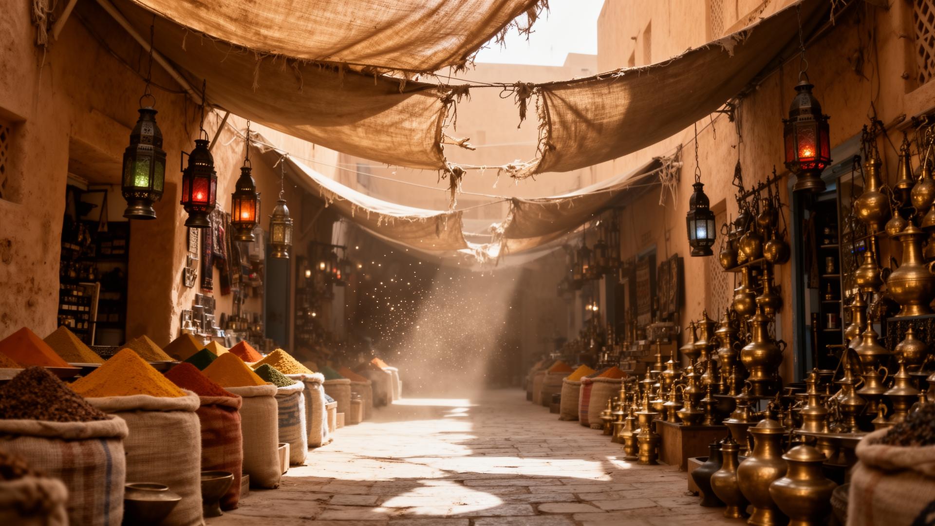 MIDDLE EASTERN BAZAAR — Old Quarter · Marrakech