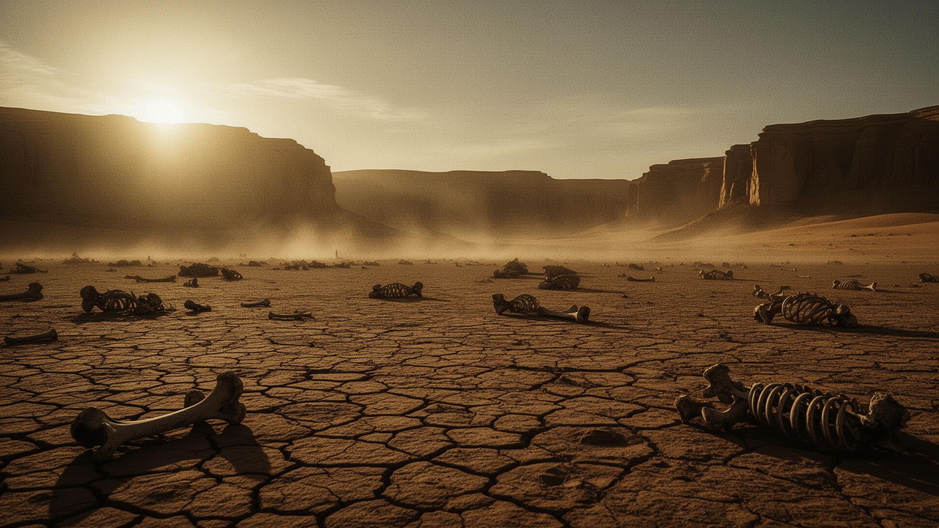 SAHARA DUEL GROUND — Open Desert · No Witnesses